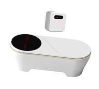Sensori automatici WC Flusher Risparmio idrico Ricarica USB Set di lavaggio automatico ad alta sensibilità Dispositivo automatico Touchless Dispositivo automatico