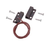 Sensori contatto per cancelli sicurezza con cavo da incasso per finestre Interruttori magnetici allarme per porte e sensori per porte con filo da 350 mm Allarme