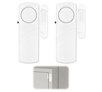 Sensori di allarme wireless per porte e finestre, kit di sicurezza fai da te, campanello antifurto da 90 dB per casa, ufficio, garage e capannoni di protezione