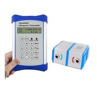 Sensori di flusso, Misuratore di portata a ultrasuoni portatile TUF-3000L DN15-DN6000 Misuratore di portata for acqua, olio e gasolio Tester di velocità del liquido Batteria integrata(TUF-3000L TS-2)