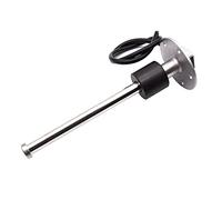 Sensori di livello del liquido, 100-600MM Sensore di livello carburante in acciaio inossidabile 0-190ohm 52MM Indicatore livello carburante con retroilluminazione rossa for serbatoio olio for auto Mar