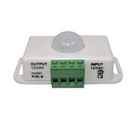 Sensori di Movimento Ultrared Interruttori Con Sensibilità Regolabile Timer Funzione Per Strisce LED Illuminazione 12V 24V Facile Installazione LED