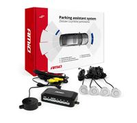 Sensori di parcheggio AMIO 02990 12V argento per LCD e telecamera