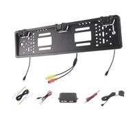 sensori di parcheggio auto Kit telecamera di retromarcia per auto e kit sensore di parcheggio Portatarga Sistema di visione posteriore universale con avvisi audio