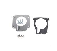 Sensori di posizione valvola a farfalla Adattatore corpo farfallato Drive By Cable compatibile con aspirazione LS3 a 4 bulloni per collettore LS1 3 TB DBC LS2 551511XG 551567(Silver)