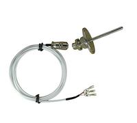 Sensori di temperatura impermeabili Tri-clamp RTD PT100 con connettore staccabile e cavo Telfon da 2 m