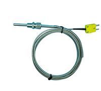 Sensori EGT temperatura gas di scarico tipo K termocoppia con raccordi a compressione NPT da 1/8" e mini connettore