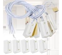 Sensori Interruttore Magnetico, Allarme Porta Finestra ABS, Sistema Allarme Sicurezza Domestica