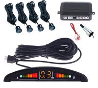 Sensori Parcheggio Auto Kit 4 Sensori Di Parcheggio Con Display Suono Led Led