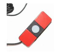 Sensori Parcheggio Auto Radar Retromarcia Posteriore Per Auto Parktronic Sensore Parcheggio Intelligente Piatto 16,5 Mm Mostra Distanza Sul Monitor Sulla(bianca)