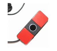 Sensori Parcheggio Auto Radar Retromarcia Posteriore Per Auto Parktronic Sensore Parcheggio Intelligente Piatto 16,5 Mm Mostra Distanza Sul Monitor Sulla(Nero)