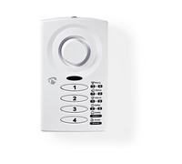 SENSORI PER PORTA/FINESTRA NEDIS ALRMD30WT Sensore per , Tipo batteria AAA/LR03