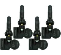 Sensori Pressione Pneumatici TPMS Valvole Gomma per Fiat 500 500C 500E 500L Brav