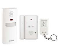Sensori Wireless di Presenza Volumetrico+porte e Finestre+telecomando Bravo