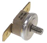 Sensorshop24 - Termostato di sicurezza con prolunga, 1 polo, 200 °C, connettore piatto 6,3 mm M4 16 A