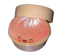 Sensory Bun Squeeze Toys - Stress Relief Fidget for Adults Students | Soft Silicone with Kneading Texture, Hand Exercise, Focus Aid, Relaxation Toy for Classroom Office Home Party Favors