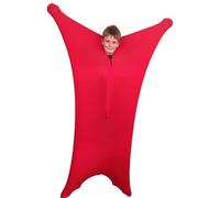 Sensory Direct Calze per il corpo per autismo, taglia L e rossa, per bambini, adulti, ragazzi e ragazze, avvolgimento completo per iposensibilità, compressione, ansia, ADHD, ASD, bisogni speciali