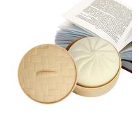 Sensory Dumpling Squishy - Squeeze Ball for ADHD & , Soft Elastic Tactile Fidget, Hand Strengthening Exerciser, Stocking Stuffer for Teens, Fun Kitchen-Themed Relaxation Gear