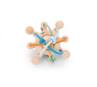 Sensory Fidget Sonaglio & Massaggiagengive per neonati | Sonaglio interattivo e massaggiagengive con anelli pieghevoli e forme mobili per i bambini da esplorare.