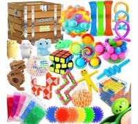 Sensory Fidget Toys Set Fidget Giocattoli per Adulti e Bambini, Antistress e Ansia, Non Tossico Sicuro Fidget Toys Fidget Toys, Fidget Cube per migliorare l'attenzione e la messa a fuoco