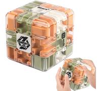 Sensory Maze cube Maze Cube, Maze Cube, Brain Training 3D Labyrinth Toy per bambini, gioco sensoriale con per gli occhi a mano, giocattolo di apprendimento per bambini, adulti, compleanno