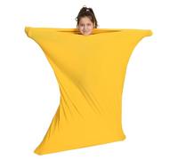 Sensory Owl Calza Sensoriale Per Bambini e Adulti Antistress Autismo ADHD Stimolazione Della Pressione XL 165 cm Giallo