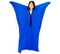 Sensory Sleep Pod The Body Sock per uomini, donne e adolescenti, coperta originale rinfrescante lavabile in lavatrice, indossabile, coperta ponderata alternativa (blu scuro, S/S)