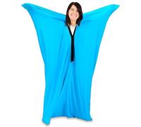 Sensory Sleep Pod The Body Sock per uomini, donne e adolescenti, coperta originale rinfrescante lavabile in lavatrice, indossabile, coperta ponderata alternativa (azzurro, S/S)