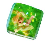 Sensory Squeeze Cube, Seashell Design Toy, Slow Rebound Stress Ball Cube, Soft Relaxing Hand Toy Easy Hold, Adults Students Classroom Workplace Indoor Travel Home Easter