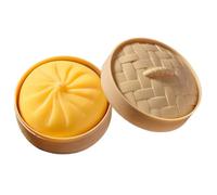 Sensory Squeeze Toy - Fidget Squeeze Toy, Soft Relaxation Gadget,Bun-Shaped Squeez Sensory Toys, For Car Rides Classroom Home Dorm Commuting Travel School Boys Girls Children Students Adults