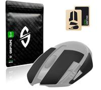 SensoryBoost Grip Tape Set per Logitech G402 (+ Grip Pad) Assorbente dal sudore, estremamente antiscivolo, ultrasottile (0,5 mm) Autoadesivo e senza residui - Accessori per mouse da gioco