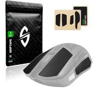SensoryBoost Mouse Grip Tape - compatibile con Steelseries Aerox 5 | Presa salda, assorbe il sudore, superficie liscia, tocco morbido, ultrasottile 0,5 mm - Foglio da tagliare incluso