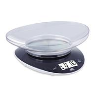 SENSSUN Bilancia Da Cucina Digitale con ciotola da 0,8L, 5kg/11 b, Nera | Bilanc