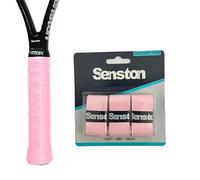 Senston 3 Pezzi Overgrip per Racchetta da Tennis Antiscivolo Assorbente | Spesso e resistente, allontana il sudore, è rinfrescante, fermo e flessibile