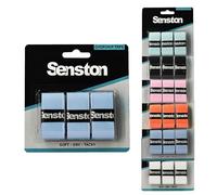 Senston 3 Pezzi Overgrip per Racchetta da Tennis Antiscivolo Assorbente | Spesso e resistente, allontana il sudore, è rinfrescante, fermo e flessibile