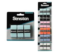 Senston 3 Pezzi Overgrip per Racchetta da Tennis Antiscivolo Assorbente | Spesso e resistente, allontana il sudore, è rinfrescante, fermo e flessibile
