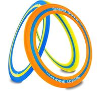 Senston Flying Ring 3x Facile da Prendere e Lanciare, Flying Disc Pollici per Tutti i Giocatori di Livello, Disco Volante per Piscina Spiaggia Cortile