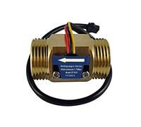 SENSTREE G1 " Maschio Filo Ottone Sensore di Flusso D'acqua, Sensore di Effetto Hall Flussometro Contatore 2-50L/min