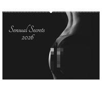 Sensual Secrets (Wandkalender 2026 DIN A2 quer), CALVENDO Monatskalender: Leidenschaftliche Augenblicke in schwarzweiss