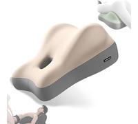 Sensuara Pillow for Couples, Megelyn - The Flame Pillow, Perfectly Designed for Couples, 27 Degree, Fast Rebound After Impact for Intimacy Support, Ergonomic Design, for Bed (Beige)