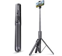 Sensyne Treppiede per telefono da 68 pollici e bastone per selfie, leggero, tutto in uno, treppiede integrato con telecomando wireless, compatibile con tutti i telefoni cellulari, per