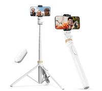 sensyne Treppiede per telefono da 72", treppiede estensibile per iPhone e selfie stick con supporto staccabile e telecomando wireless, treppiede per iPhone compatibile con tutti i telefoni cellulari