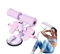 Sent Up Bar Poot Pooter,Barra degli squat con 2 tazza di aspirazione - Altezza regolabile, dispositivo di assistente portatile per pavimento, allenamento muscolare, esercizio, allenamento A