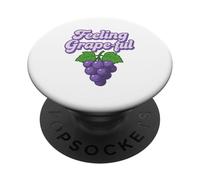 sentendosi grapeful pun design PopSockets PopGrip Adesivo