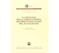 Sentenza della corte europea dei diritti