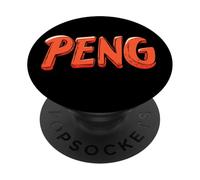 Senti il potere di Peng con questo divertente costume PopSockets PopGrip Adesivo