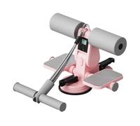 Senti il supporto del piede per il supporto del pavimento | Macchina addominale con corda di aspirazione e trazione | Attrezzature per l'allenamento con funzione di conteggio