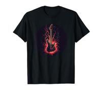 Senti il tuono con questo costume da chitarra elettrica Maglietta