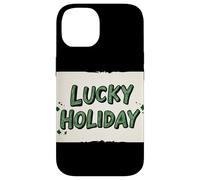 Senti la magia di una vacanza fortunata con questo costume Custodia per iPhone 14