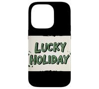 Senti la magia di una vacanza fortunata con questo costume Custodia per iPhone 14 Pro
